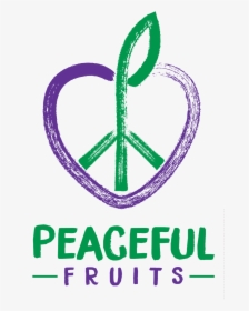 Full Logo Peaceful Fruits - Peaceful Fruits Logo, HD Png Download, Free Download