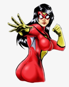 Spider-woman Free Png Image, Transparent Png, Free Download