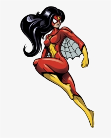 Spider-woman Transparent Images - Spider Woman Png, Png Download, Free Download