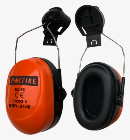 Pac Fire Helmet Mounted Earmuffs - Headphones, HD Png Download, Free Download
