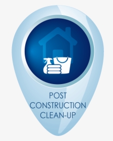 Post Construction Clean Up - Circle, HD Png Download, Free Download