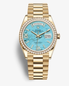 Day-date - Rolex Day Date 36 Turquoise, HD Png Download, Free Download