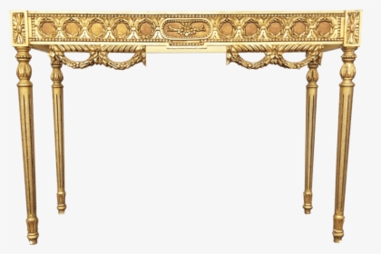 Gilded Rococo Table - Louis Xiv Table, HD Png Download, Free Download