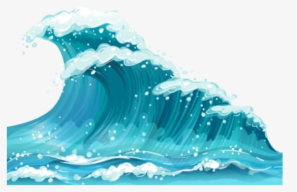 Ocean Clipart Ocean Surface - Transparent Background Waves Png, Png Download, Free Download