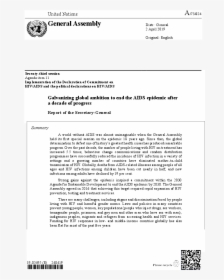 Aids Report 2019, HD Png Download, Free Download