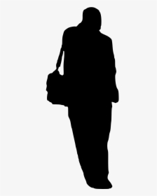 Fat Business Man Silhouette, HD Png Download, Free Download
