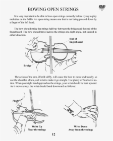 Fiddle Primer For Beginners Deluxe Edition Book / Dvd - Violin Bow Angle, HD Png Download, Free Download