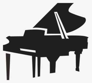 Piano Musical Instrument - Piano Silhouette Png, Transparent Png, Free Download