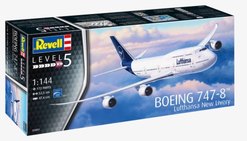 Lufthansa 747 8 Revell, HD Png Download, Free Download
