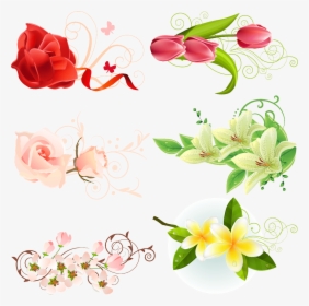 Flower Vines Vector Free Download, HD Png Download, Free Download