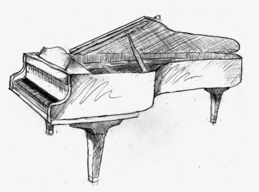 Piano Sketch Png, Transparent Png - kindpng