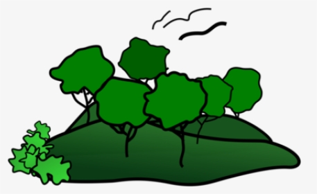 Plant,leaf,tree - Landscape Clip Art, HD Png Download, Free Download