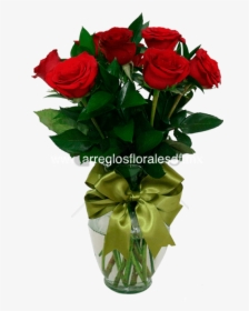 Free Png Download Florero Con Rosas Rojas Png Images - Rosas Florero Png, Transparent Png, Free Download