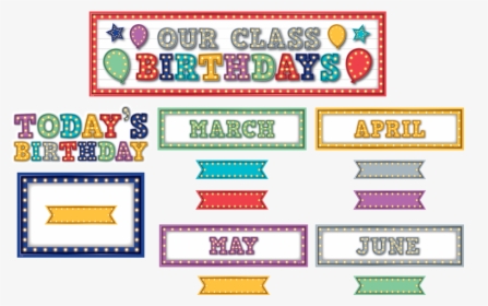 Our Class Birthdays, HD Png Download, Free Download