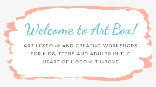 Art Box Miami Creative Workshops Kids Teens Adults - Poster, HD Png Download, Free Download