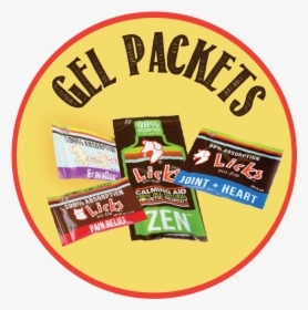 Licks Gel Packets Circle 10 - Erau Hssa, HD Png Download, Free Download