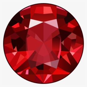 Gemstone Vector Red Jewel - Gem Transparent Background, HD Png Download, Free Download