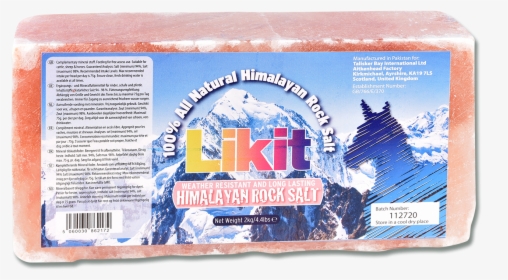Likit Himalayan Salt Lick, 2 Kg, HD Png Download, Free Download
