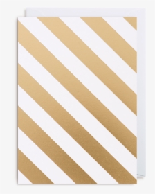 Gold Stripe Notecard - Paper, HD Png Download, Free Download