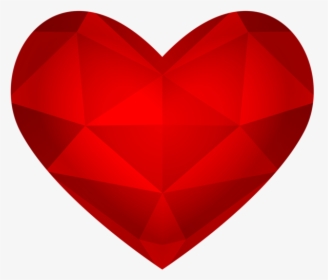 #red #heart #jewel #bling #accents #decorative - Heart, HD Png Download, Free Download
