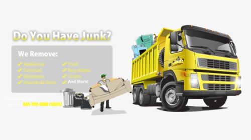 Junkeez Junk Removal - Dumper Truck Hd Png, Transparent Png, Free Download
