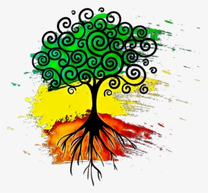 #roots #arbre #racine #arbre #bois #woods #nature #tree - Graphic Design, HD Png Download, Free Download