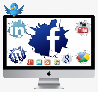 Free Social Media Consultation - Social Media On Mac, HD Png Download, Free Download