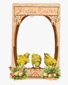 Printable Easter Greeting Chicks Scrapbooking - Visual Arts, HD Png Download, Free Download