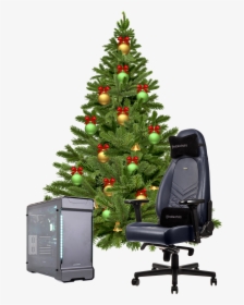 Overclockers Gifts Under The Tree - Christmas Tree Png Hd, Transparent Png, Free Download