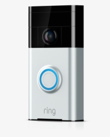 Ring Video Doorbell Satin Nickel, HD Png Download, Free Download