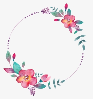 Transparent Floral Circle Png - Flower Circle Design Png, Png Download, Free Download