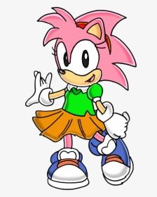 Amy The Hedgehog Classic , Png Download - Sonic The Hedgehog Classic Amy, Transparent Png, Free Download