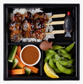Box, Edamame, And Food Image - Brochette, HD Png Download, Free Download