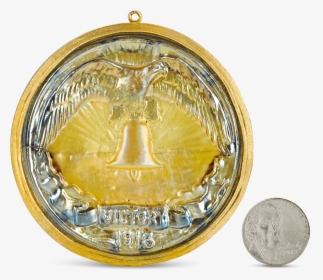 Victory Favrile Glass Medallion By Louis Comfort Tiffany - Quarter, HD Png Download, Free Download