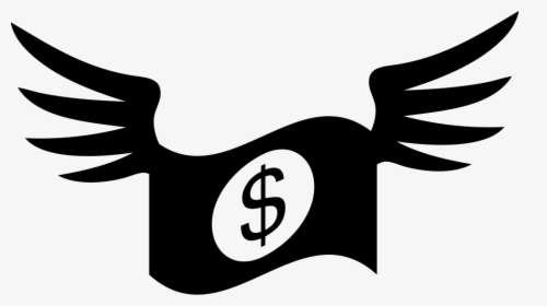 Dollar Bill With Wings, HD Png Download, Free Download