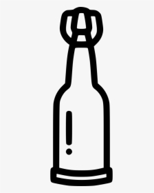 Beer Bottle Alcohol Beverage - Sign, HD Png Download, Free Download