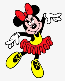 Minie Mouse 18 By Convitex - Minnie Mouse Bailarina, HD Png Download, Free Download