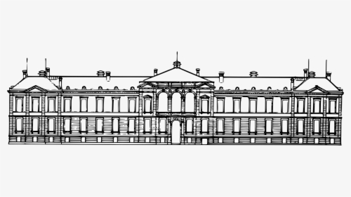 Symmetry,monochrome Photography,classical Architecture - Drawing, HD Png Download, Free Download
