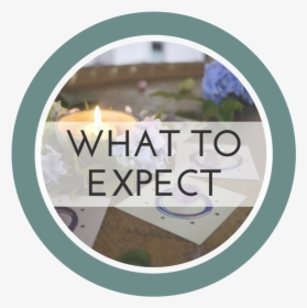 What To Expect Button - Circle, HD Png Download, Free Download