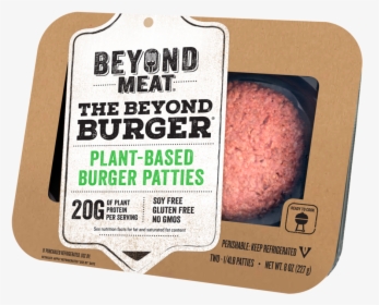 Beyond Burger Packaging Photo 2018 - Whole Foods Beyond Meat Burger, HD Png Download, Free Download