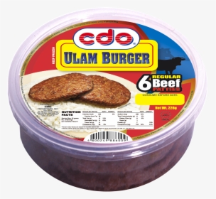 Cdo Ulam Burger, HD Png Download, Free Download