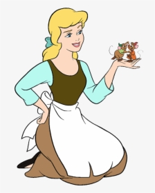 Clipart Mouse Cinderella - Cinderella And Her Mice Friends, HD Png Download, Free Download