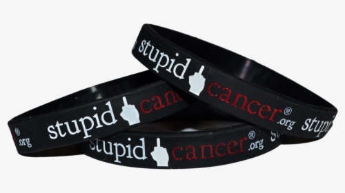 The Red Middle Finger Wristbands - Strap, HD Png Download, Free Download