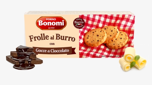 Butter Biscuits Chocochip - Forno Bonomi, HD Png Download, Free Download