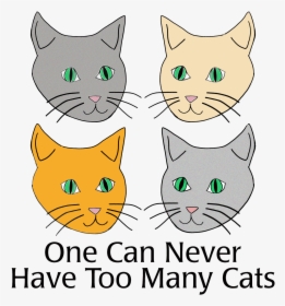 Kittens Clipart Cat Meow - Domestic Short-haired Cat, HD Png Download, Free Download