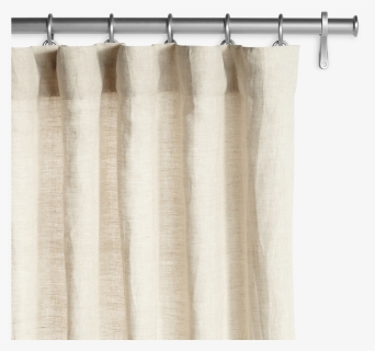 Belgian Flax Linen Drapery Natural Custom Curtains - Shower Curtain Translucent Curtains Png, Transparent Png, Free Download