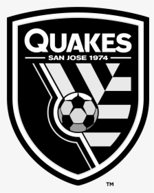 San Jose Earthquakes Logo Black And White - San Jose Earthquakes Badge, HD Png Download, Free Download