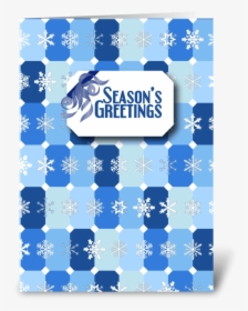 Season"s Greetings Greeting Card - Graphic Design, HD Png Download, Free Download