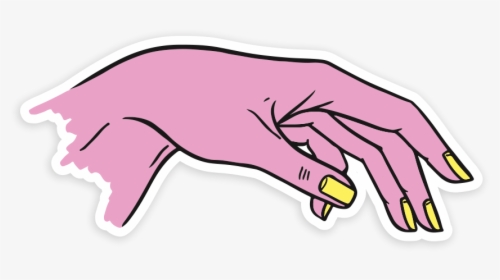 Pink-hand, HD Png Download, Free Download