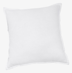 White Linen Cushion - Throw Pillow, HD Png Download, Free Download